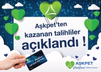 Aşkpet'ten kazanan talihliler açıklandı !