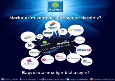 ALPET CLUB CARD MARKALAR İŞBİRLİĞİ KAMPANYASI BAŞLADI!