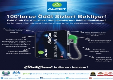 ESKİ CLUB CARDLARDAKİ TÜM PUANLAR YÜZLERCE ÖDÜLE DÖNÜŞTÜ!