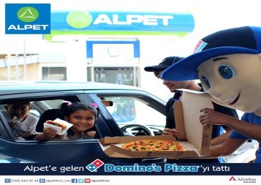 ALPETLERDE DOMINOS PİZZA TADIM AKTİVİTE GÜNLERİ GERÇEKLEŞTİRİLDİ!