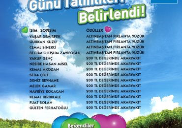 AŞKIN ALPET HALİ AŞKPET SEVGİLİLER GÜNÜNE ÖZEL KAPMPANYA ÇEKİLİŞİNİN 14 TALİHLİSİ BELLİ OLDU!