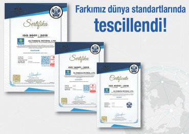 ALPET KIBRIS’IN KALİTESİ BU YIL DA TESCİLLENDI!