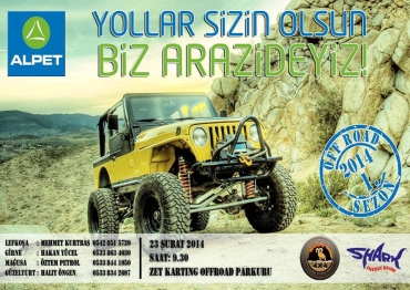 YOLLAR SİZİN OLSUN, BİZ ARAZİDEYİZ!